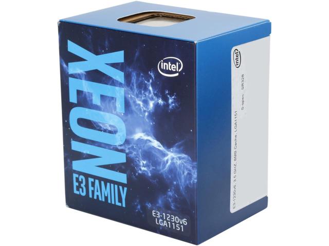 Intel&#174; Xeon&#174; Processor E3-1230 v6 (3.50 GHz, 8M Cache, 3.50 GHz) 618S